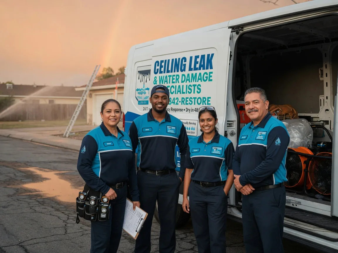 Ceiling Leak Cleanup company in Yountville, CA