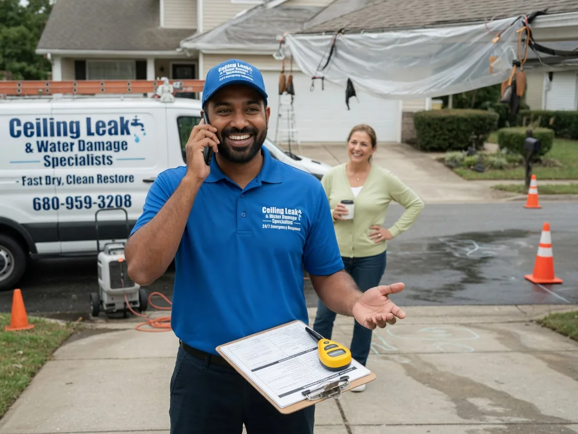 Ceiling Leak Cleanup Yountville, CA FAQs