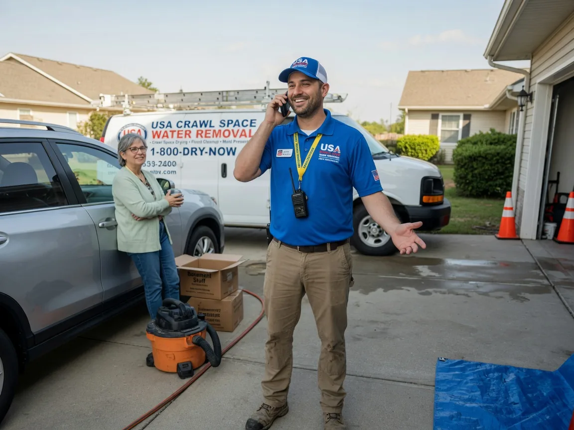 Crawl Space Water Removal Yountville, CA FAQs